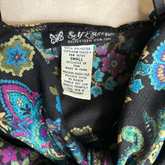 Y2k floral cami top - Picture 4 of 5